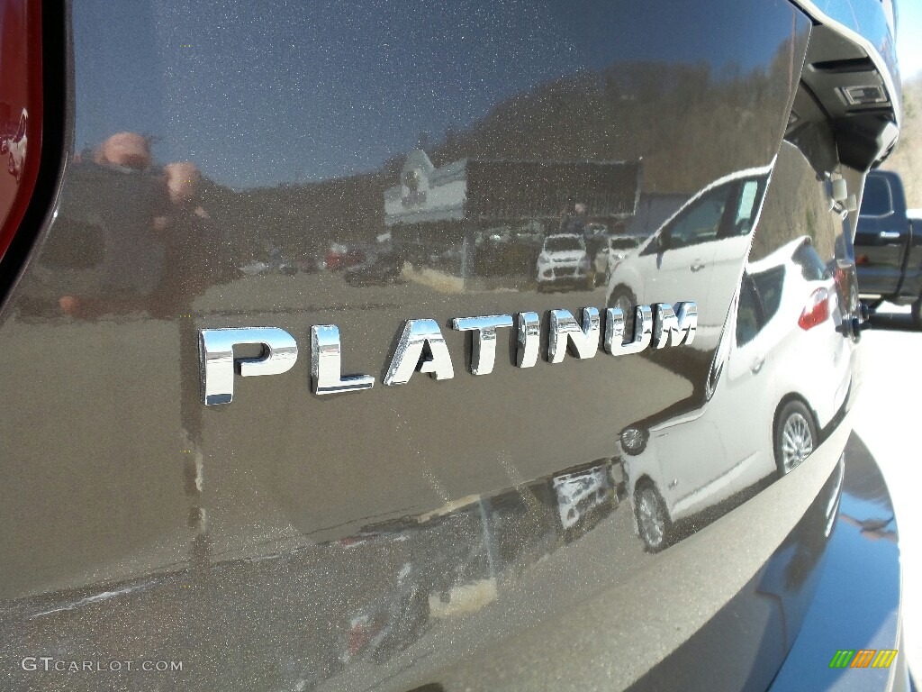 2016 Explorer Platinum 4WD - Caribou Metallic / Ebony Black photo #8