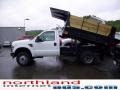 Oxford White - F350 Super Duty XL Regular Cab 4x4 Chassis Dump Truck Photo No. 2