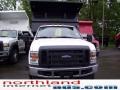 Oxford White - F350 Super Duty XL Regular Cab 4x4 Chassis Dump Truck Photo No. 5
