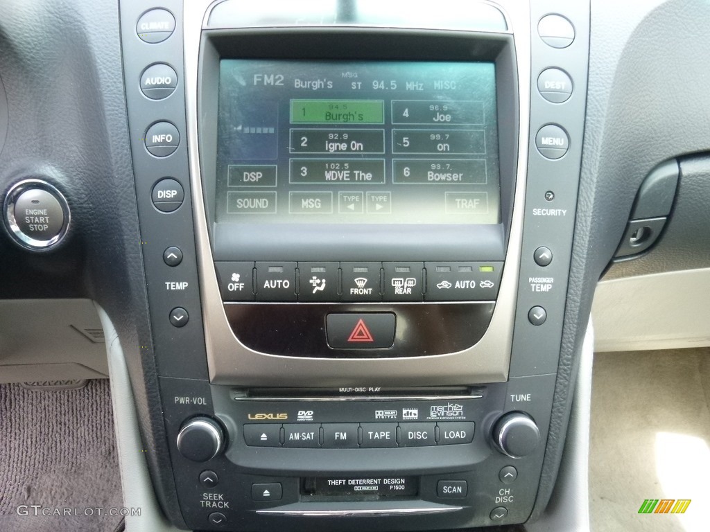2006 GS 300 AWD - Blue Onyx Pearl / Ash Gray photo #24