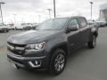 2016 Cyber Gray Metallic Chevrolet Colorado Z71 Crew Cab 4x4  photo #2