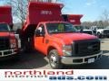 Red - F350 Super Duty XL Regular Cab Chassis Dump Truck Photo No. 6