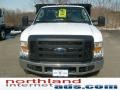 Oxford White - F350 Super Duty XL Regular Cab Chassis Stake Truck Photo No. 8