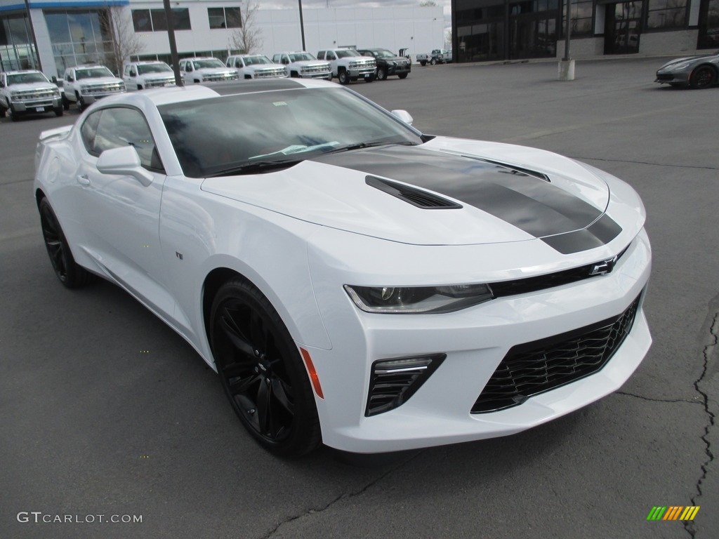 Summit White 2016 Chevrolet Camaro SS Coupe Exterior Photo #112420100