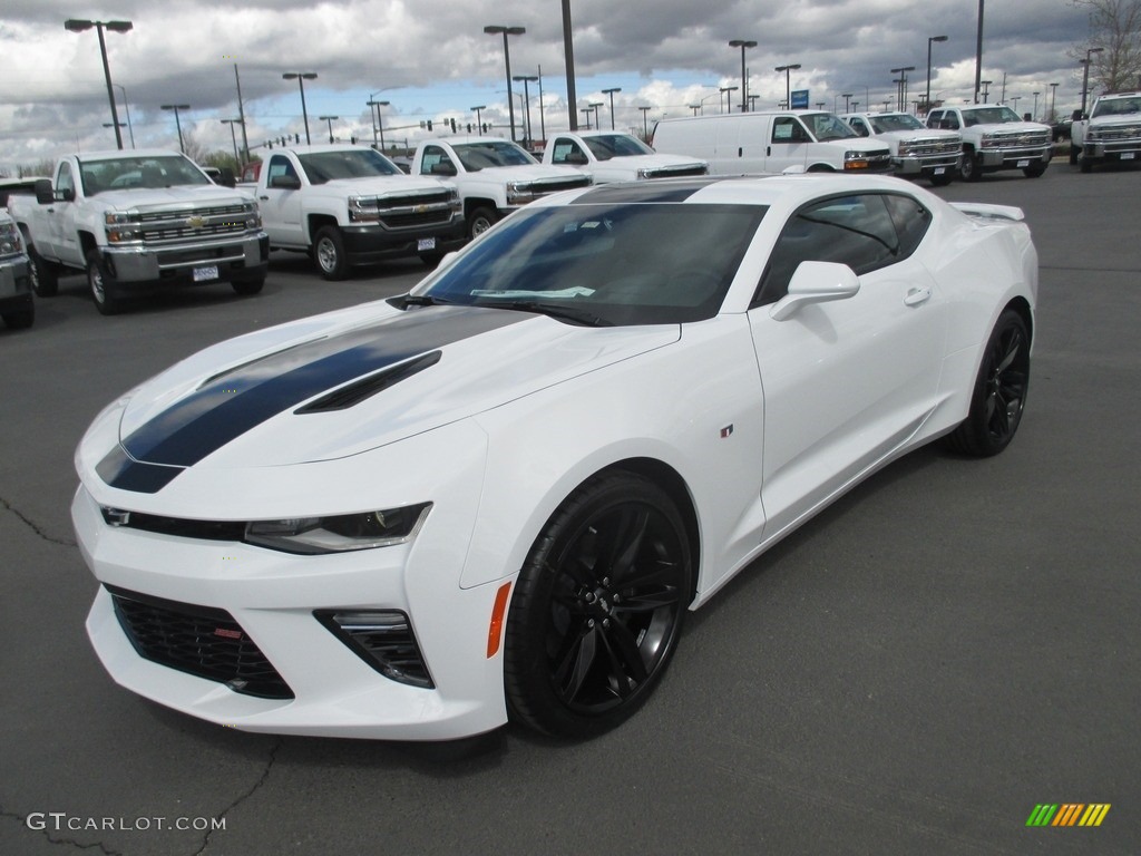 Summit White 2016 Chevrolet Camaro SS Coupe Exterior Photo #112420130