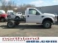 Oxford White - F350 Super Duty XL Regular Cab 4x4 Chassis Photo No. 6