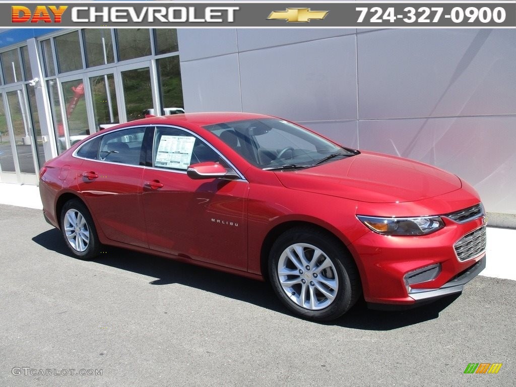 2016 Malibu LT - Crystal Red Tintcoat / Jet Black photo #1