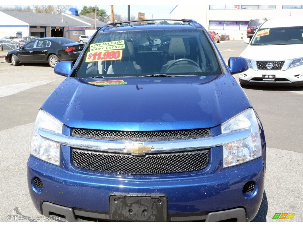 2008 Equinox LT AWD - Navy Blue Metallic / Light Gray photo #2