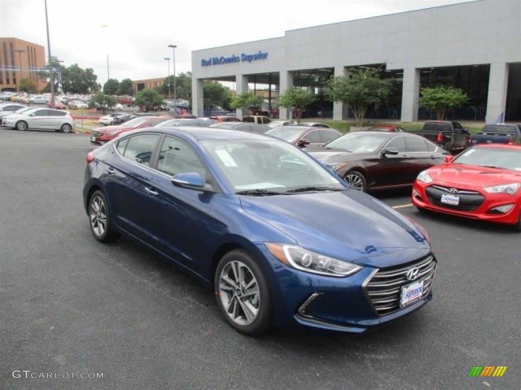 Lakeside Blue Hyundai Elantra