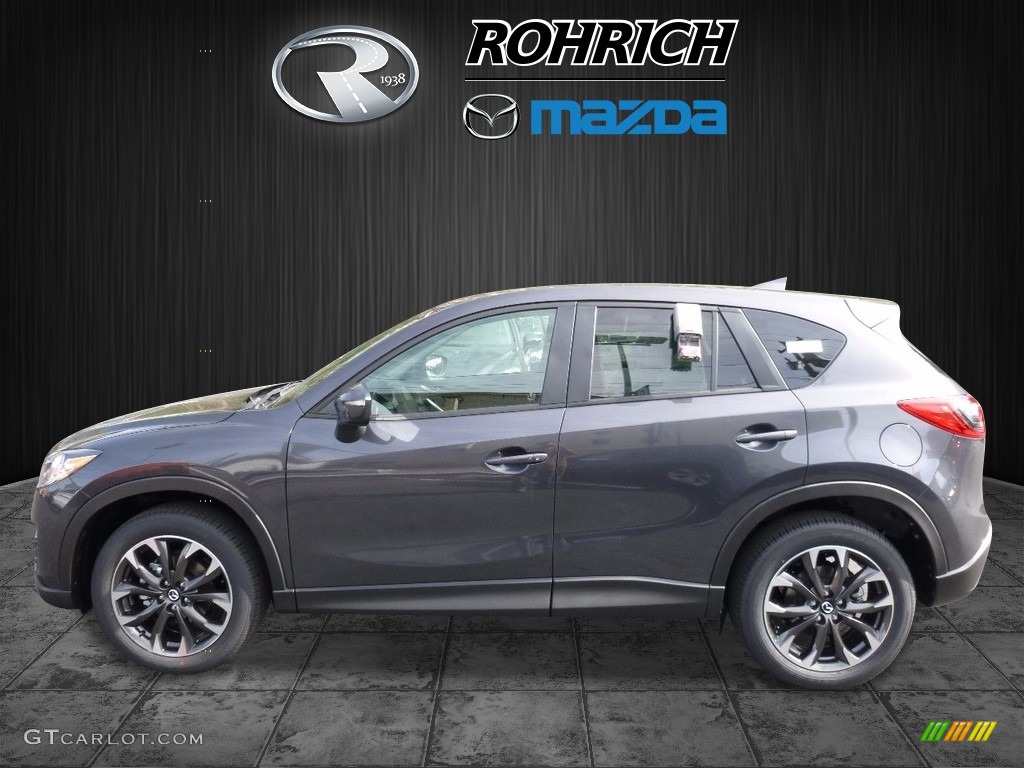 2016 CX-5 Grand Touring - Meteor Gray Mica / Black photo #3