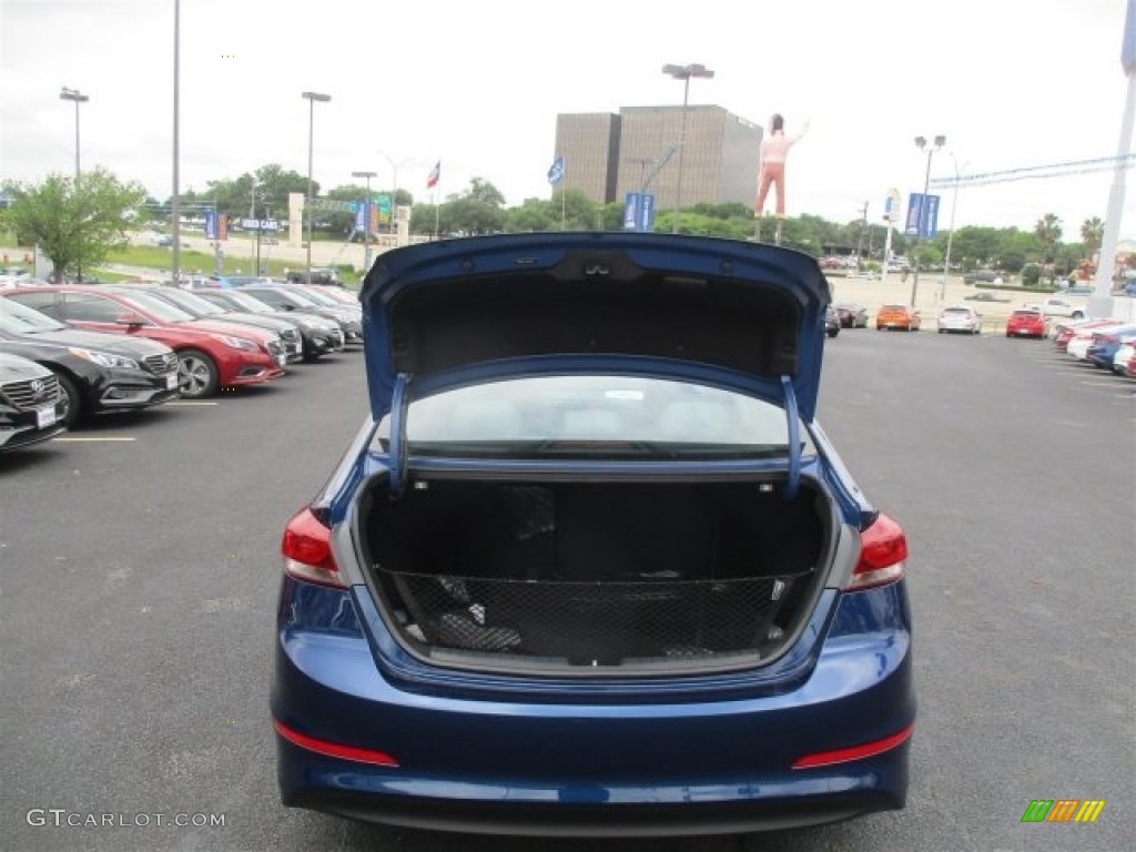 2017 Elantra Limited - Lakeside Blue / Gray photo #9