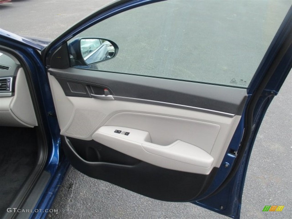 2017 Elantra Limited - Lakeside Blue / Gray photo #11