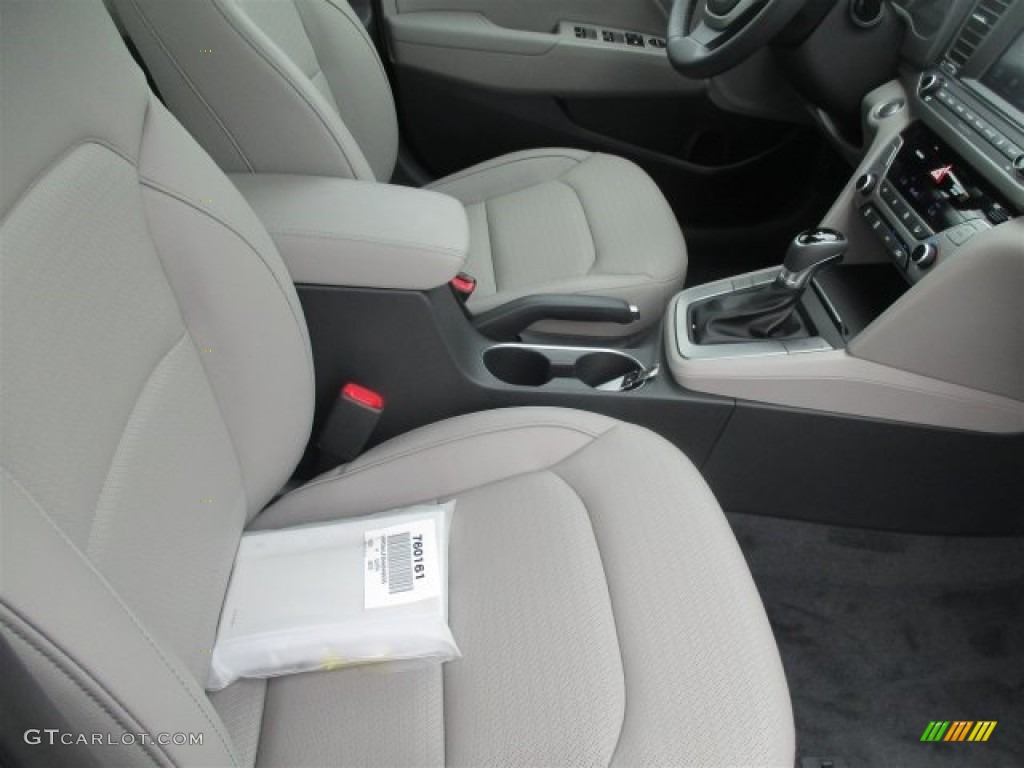 2017 Elantra Limited - Lakeside Blue / Gray photo #12