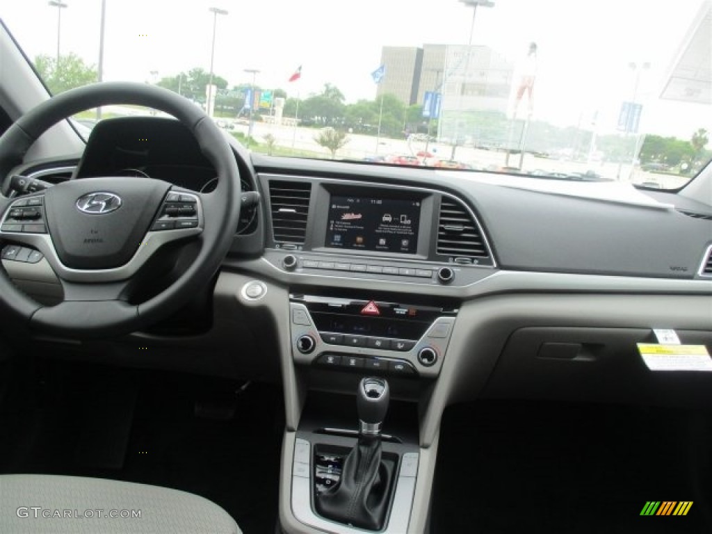 2017 Elantra Limited - Lakeside Blue / Gray photo #15