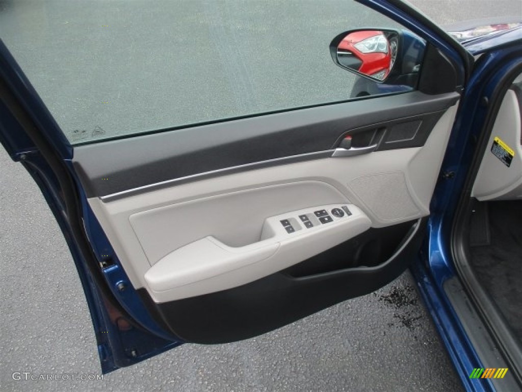 2017 Elantra Limited - Lakeside Blue / Gray photo #17