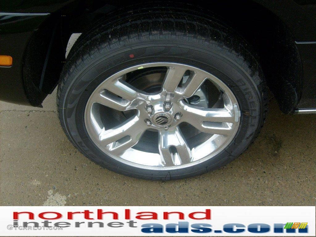 2009 Mountaineer Premier AWD - Sangria Red Metallic / Charcoal Black photo #8