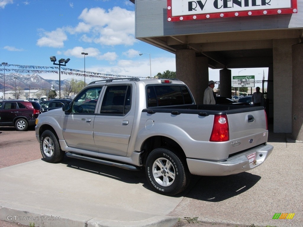 2005 Explorer Sport Trac XLT 4x4 - Silver Birch Metallic / Medium Pebble photo #3