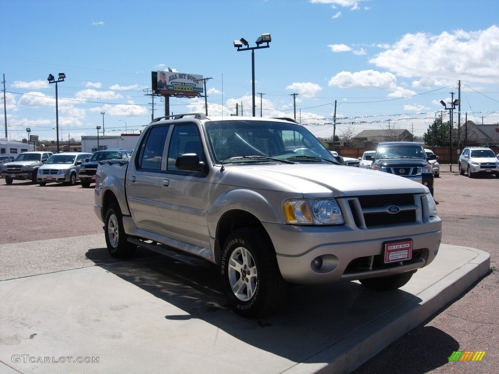 2005 Explorer Sport Trac XLT 4x4 - Silver Birch Metallic / Medium Pebble photo #7
