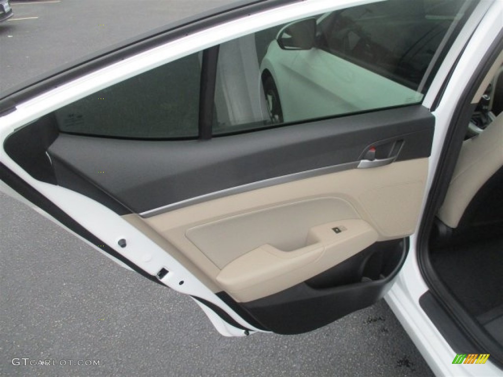 2017 Elantra SE - White / Beige photo #16