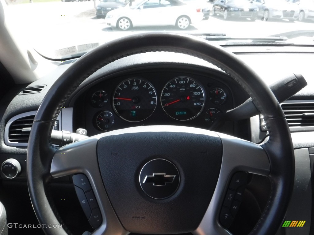 2012 Silverado 1500 LTZ Extended Cab 4x4 - Silver Ice Metallic / Ebony photo #32