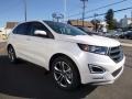2016 White Platinum Ford Edge Sport AWD  photo #3