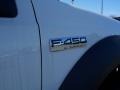 Oxford White - F450 Super Duty XL Crew Cab Chassis Utility Dump Truck Photo No. 2