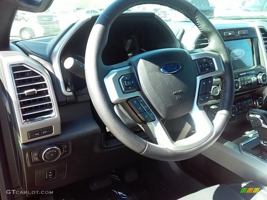 2016 F150 Lariat SuperCrew 4x4 - Shadow Black / Black photo #18