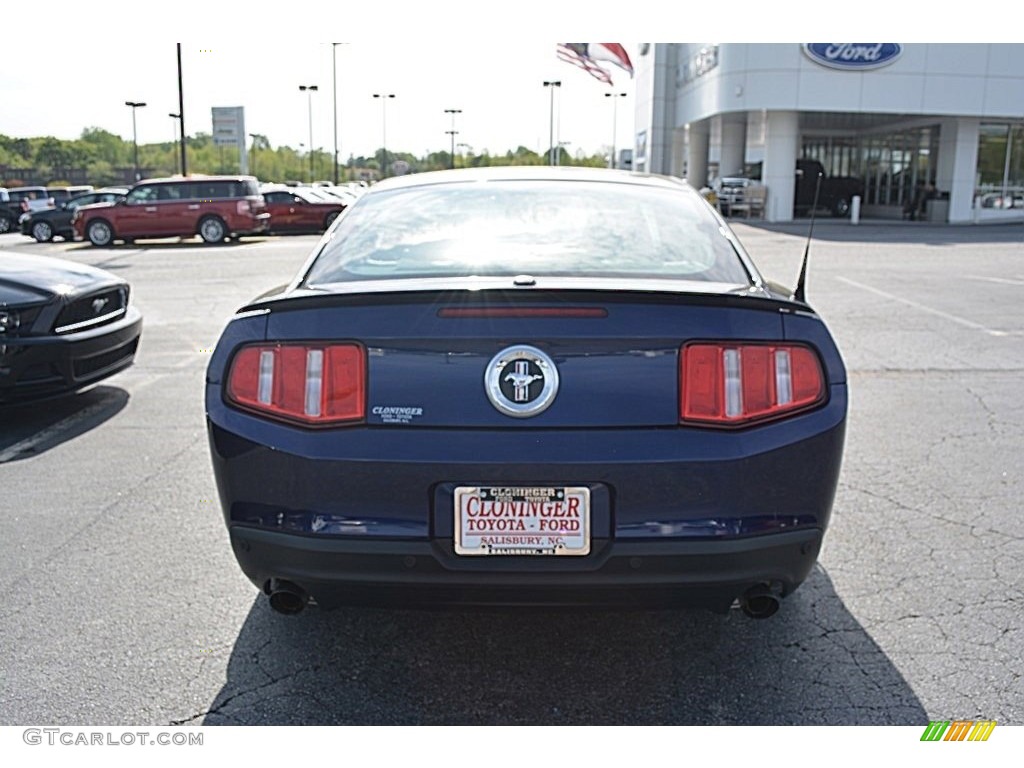 2012 Mustang V6 Premium Coupe - Kona Blue Metallic / Stone photo #4