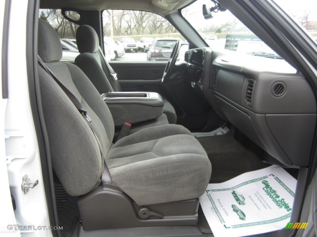 2004 Silverado 1500 LS Crew Cab 4x4 - Summit White / Dark Charcoal photo #15