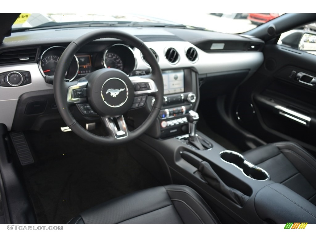 2016 Mustang EcoBoost Coupe - Magnetic Metallic / Ebony photo #7