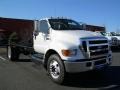 Oxford White 2007 Ford F750 Super Duty XLT Chassis Regular Cab