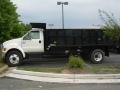 2007 Oxford White Ford F750 Super Duty XL Chassis Regular Cab Dump Truck  photo #3