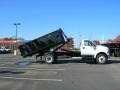 Oxford White 2007 Ford F750 Super Duty XLT Chassis Regular Cab Dump Truck