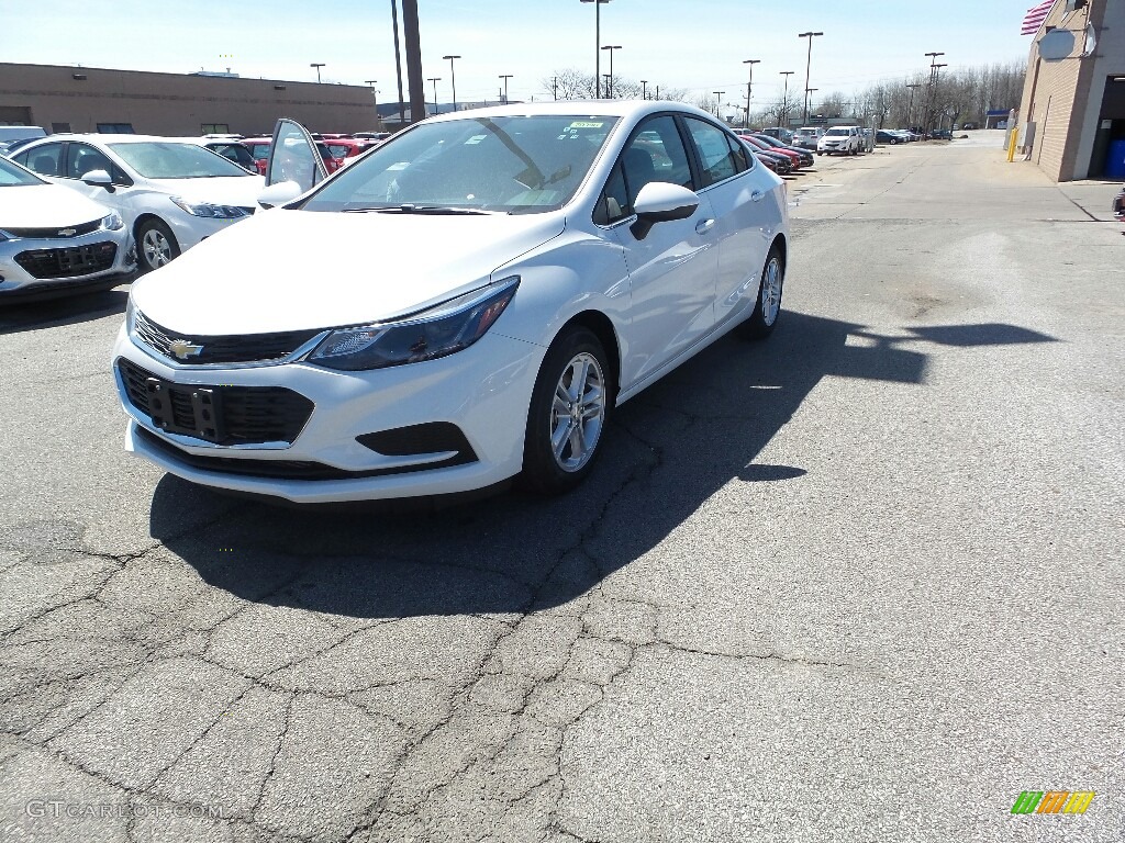 2016 Cruze LT Sedan - Summit White / Jet Black photo #1