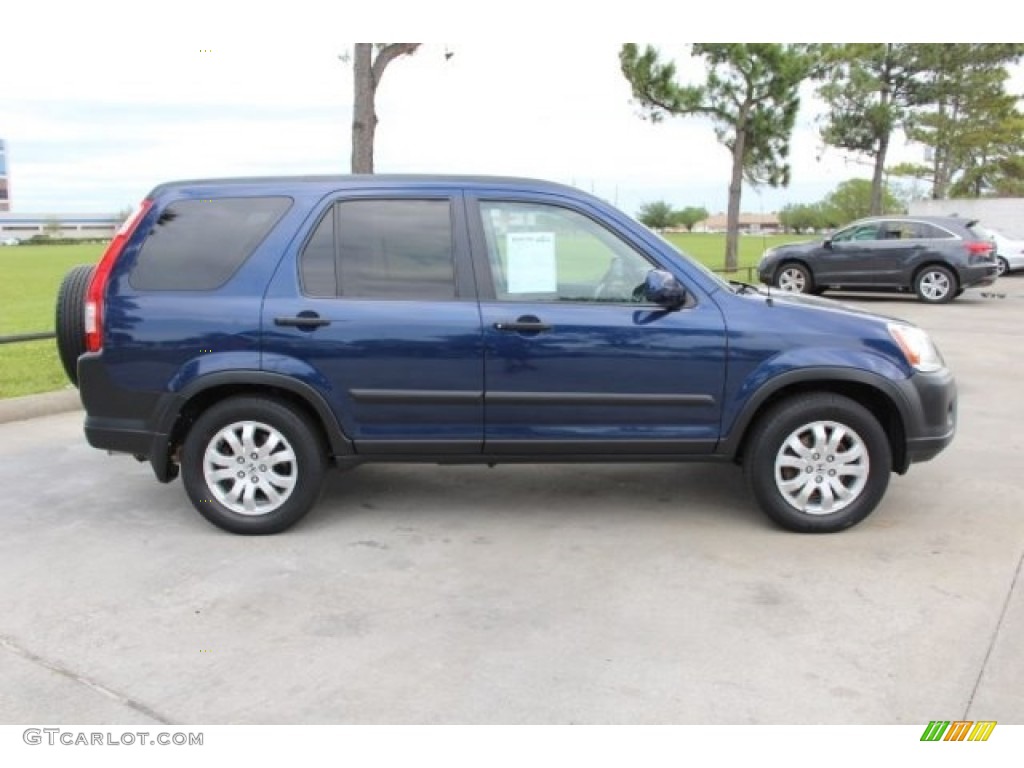 2005 CR-V EX 4WD - Eternal Blue Pearl / Black photo #2