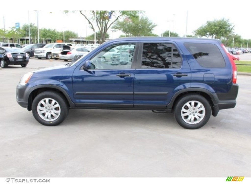 2005 CR-V EX 4WD - Eternal Blue Pearl / Black photo #7