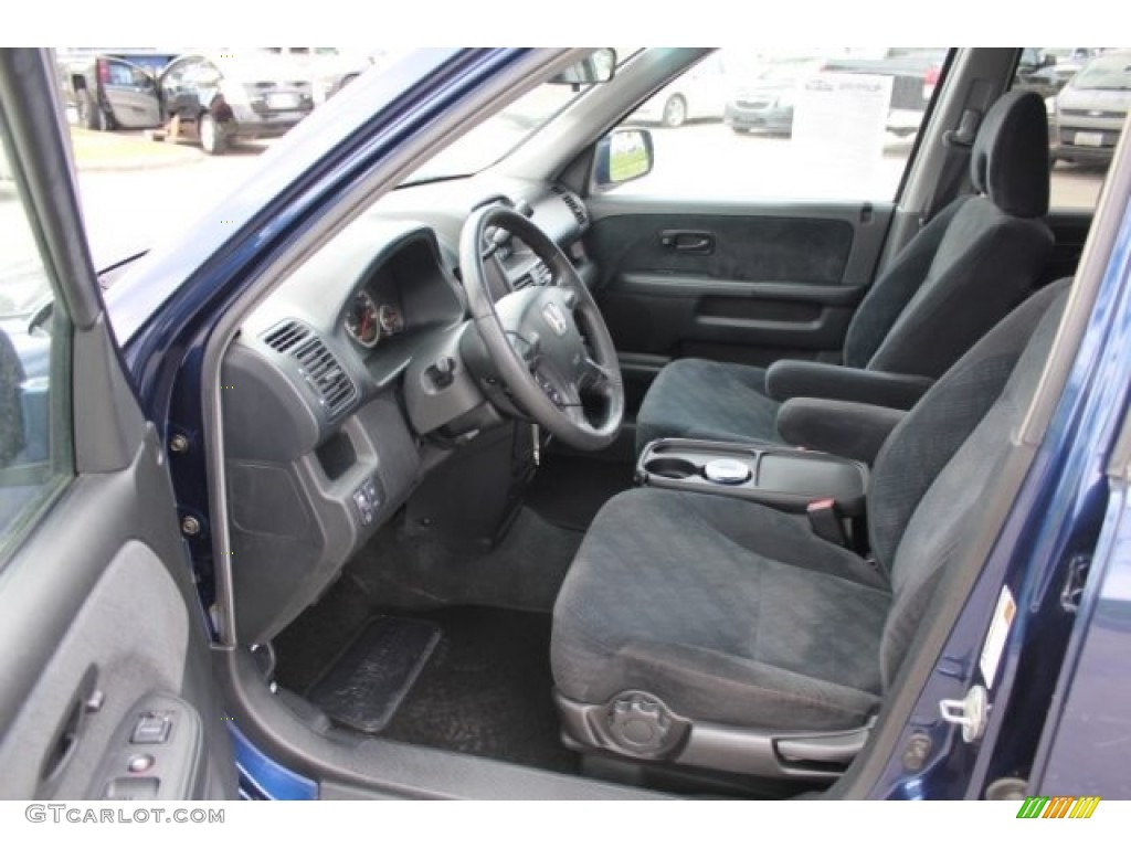 2005 CR-V EX 4WD - Eternal Blue Pearl / Black photo #14