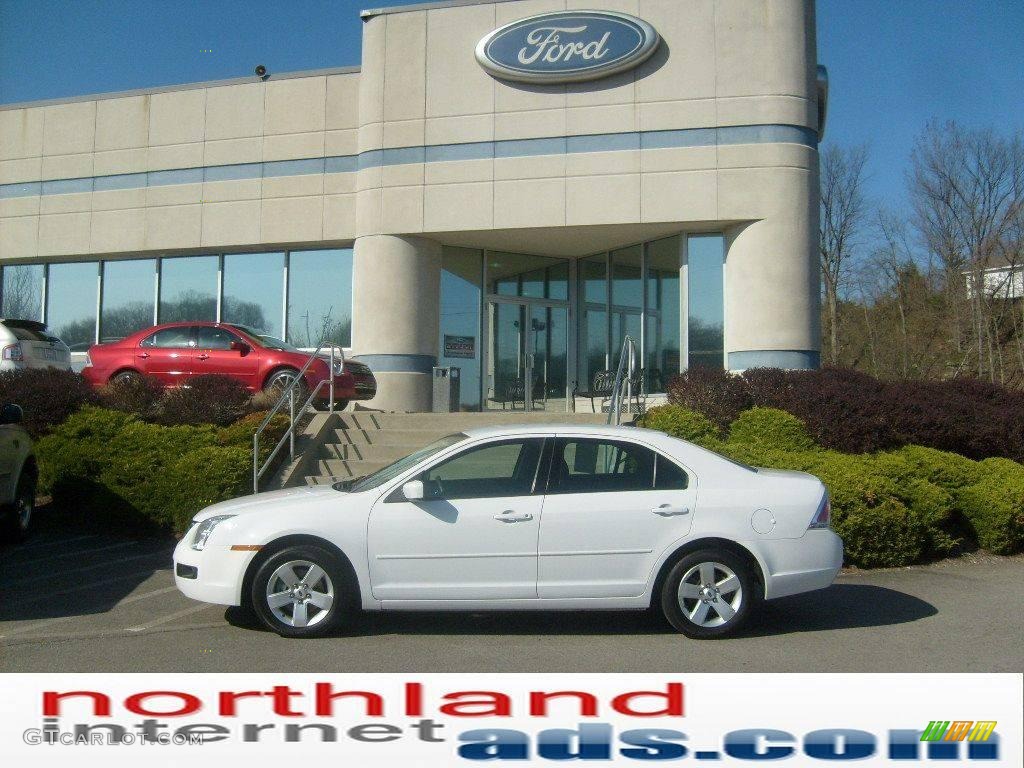 Oxford White Ford Fusion