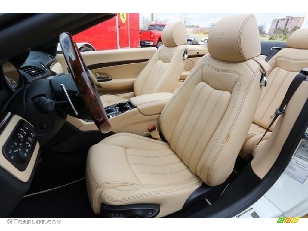 2012 Maserati GranTurismo Convertible GranCabrio Front Seat Photo #112448421