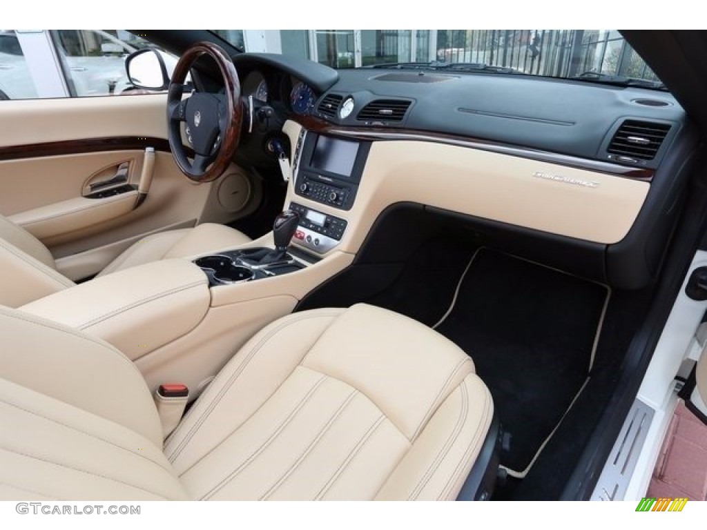 2012 Maserati GranTurismo Convertible GranCabrio Sabbia Dashboard Photo #112448466