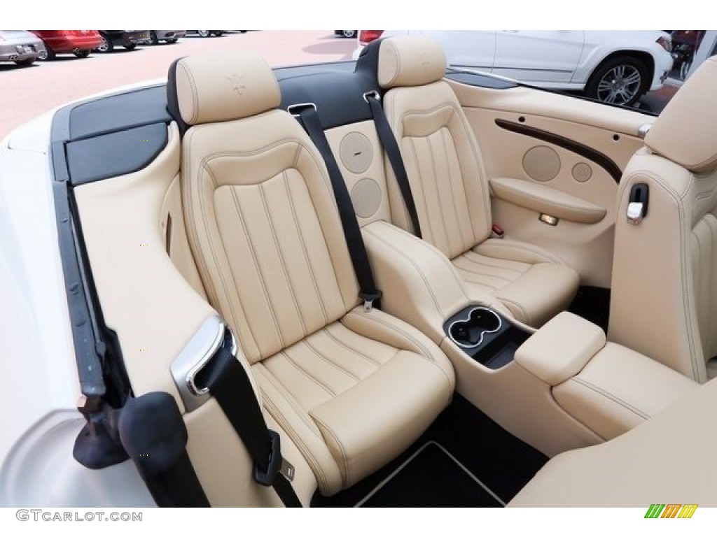 2012 Maserati GranTurismo Convertible GranCabrio Rear Seat Photos