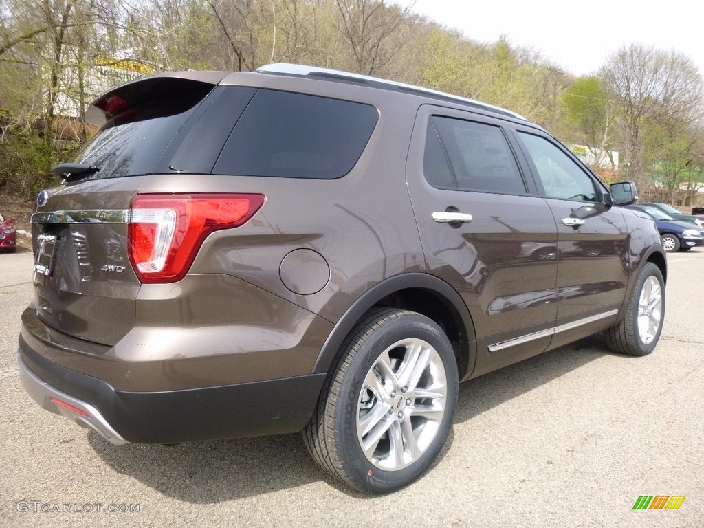 2016 Explorer Limited 4WD - Caribou Metallic / Ebony Black photo #2