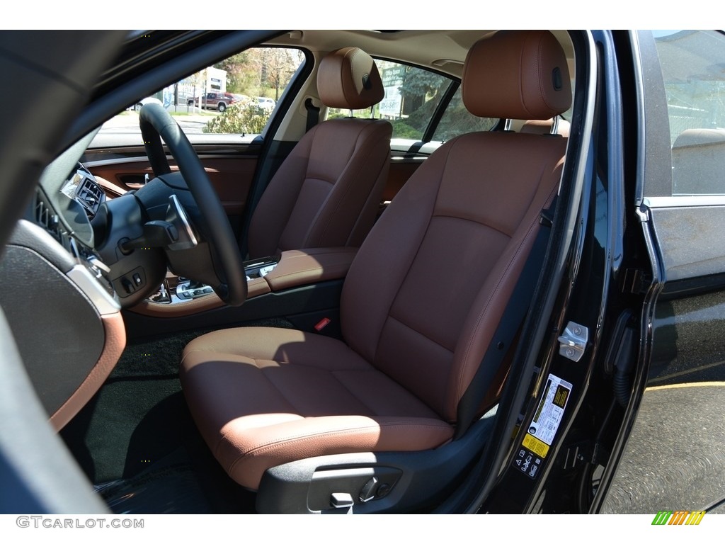 2016 5 Series 528i xDrive Sedan - Black Sapphire Metallic / Cinnamon Brown photo #10