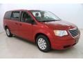 Inferno Red Crystal Pearlcoat 2008 Chrysler Town & Country LX