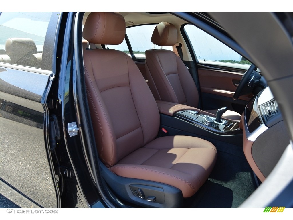 2016 5 Series 528i xDrive Sedan - Black Sapphire Metallic / Cinnamon Brown photo #26