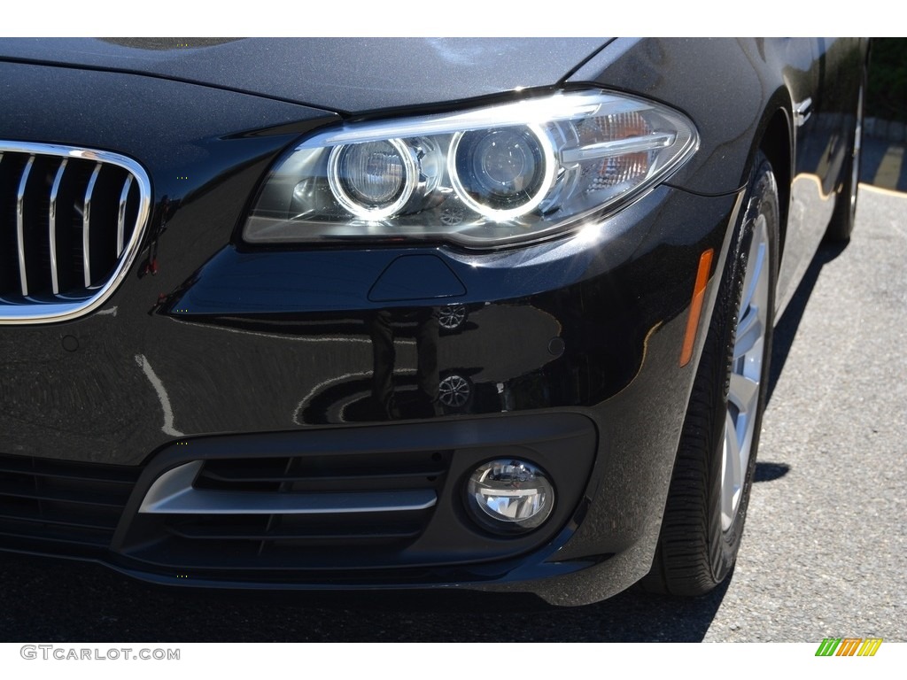 2016 5 Series 528i xDrive Sedan - Black Sapphire Metallic / Cinnamon Brown photo #28