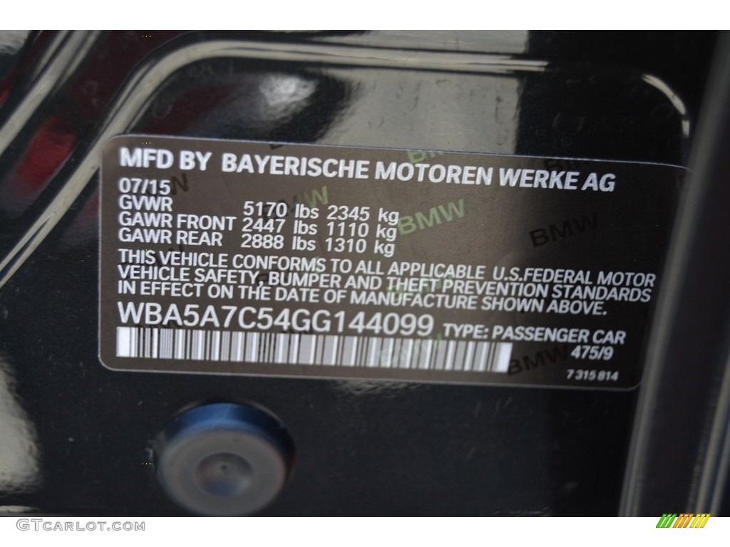 2016 5 Series 528i xDrive Sedan - Black Sapphire Metallic / Cinnamon Brown photo #31