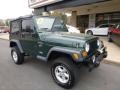 2001 Forest Green Jeep Wrangler Sport 4x4  photo #6