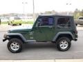 2001 Forest Green Jeep Wrangler Sport 4x4  photo #9