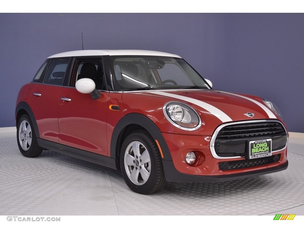 2016 Hardtop Cooper 4 Door - Blazing Red Metallic / Carbon Black photo #1